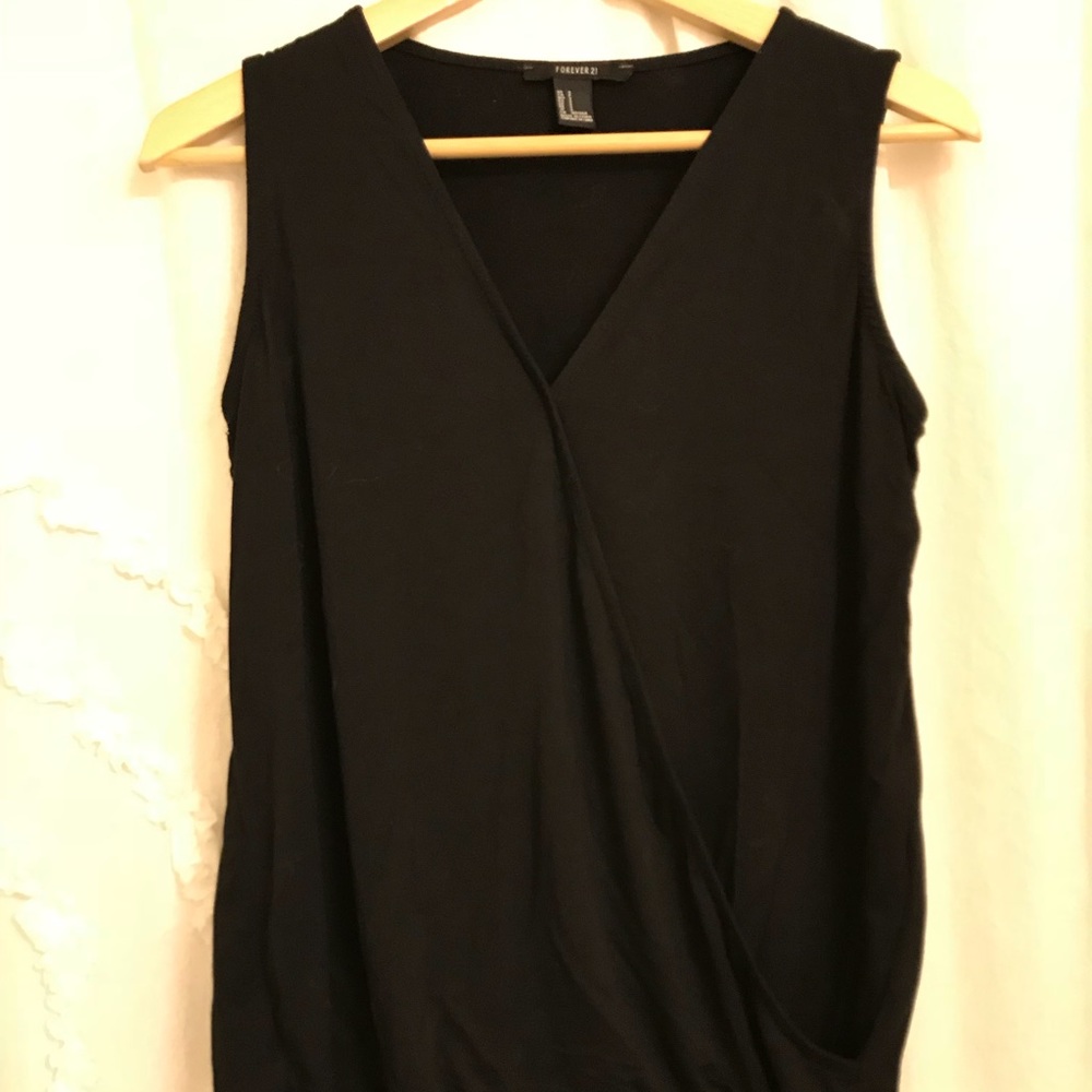 Forever 21 surplice knit top